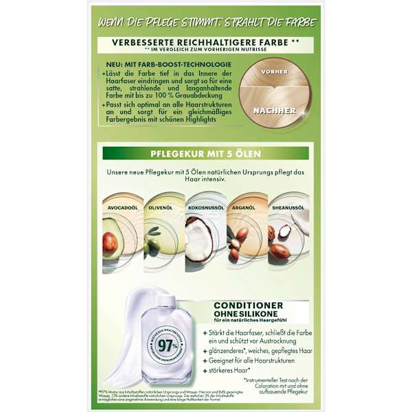 Haarfarbe 10.1A  Extra kühles Hellblond, 1 St GARNIER NUTRISSE