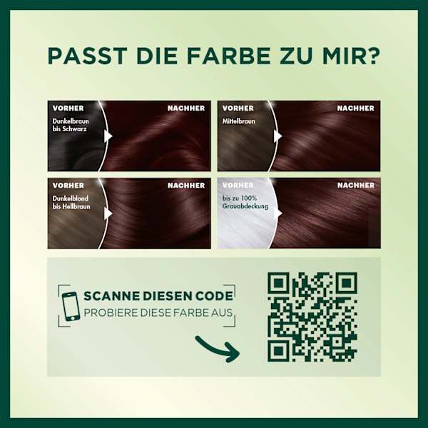 Haarfarbe 3.23 Dunkles Diamantbraun, 1 St GARNIER NUTRISSE