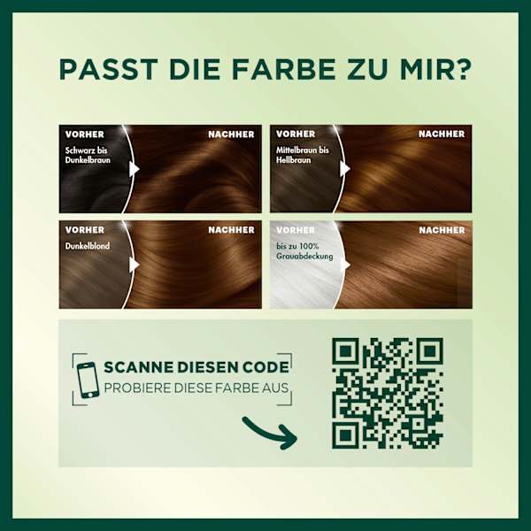 Haarfarbe 4.3 Cappucino Goldbraun GARNIER NUTRISSE