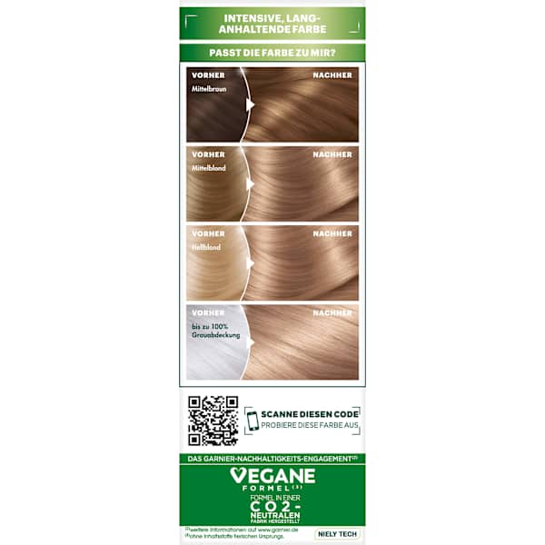Haarfarbe 7 Toffee Mittelblond GARNIER NUTRISSE