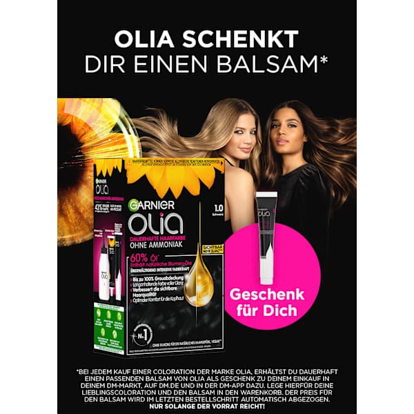 Haarfarbe 8.0 Naturblond GARNIER olia