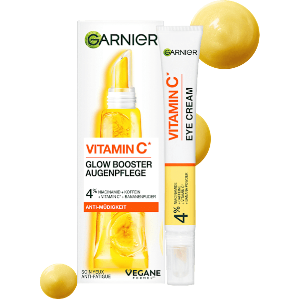 Augencreme Glow Booster, Vitamin C Garnier Skin Active