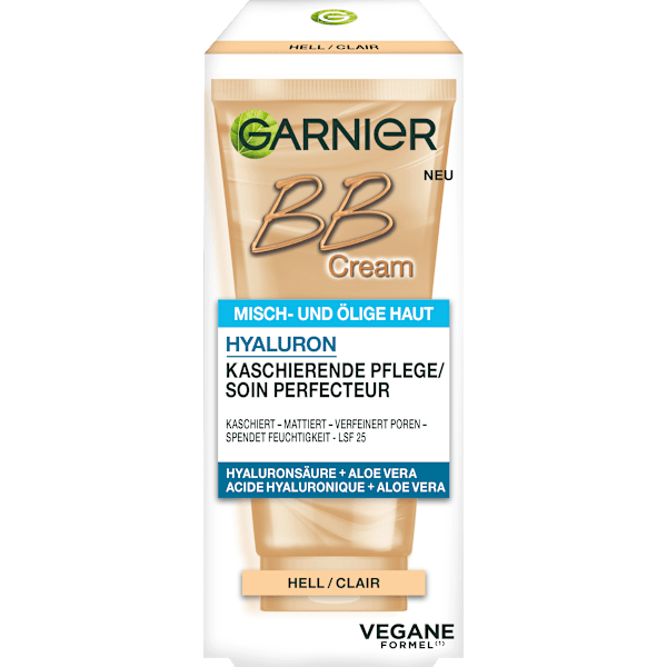  BB Creme All-in-1 Pflege matt hell LSF 25 Garnier Skin Active