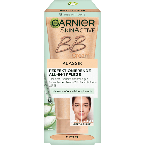  BB Creme All-in-1 Pflege mittel LSF 15 Garnier Skin Active