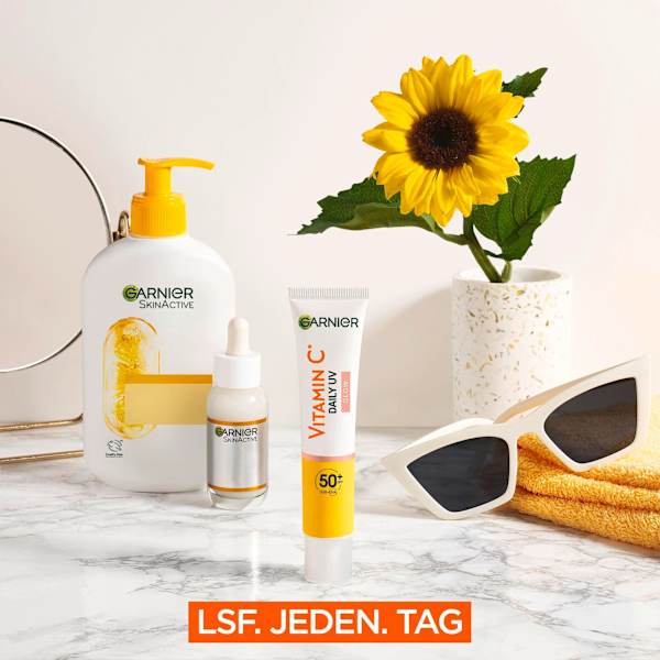 Gesichtsfluid Vitamin C Glow LSF 50+ Garnier Skin Active