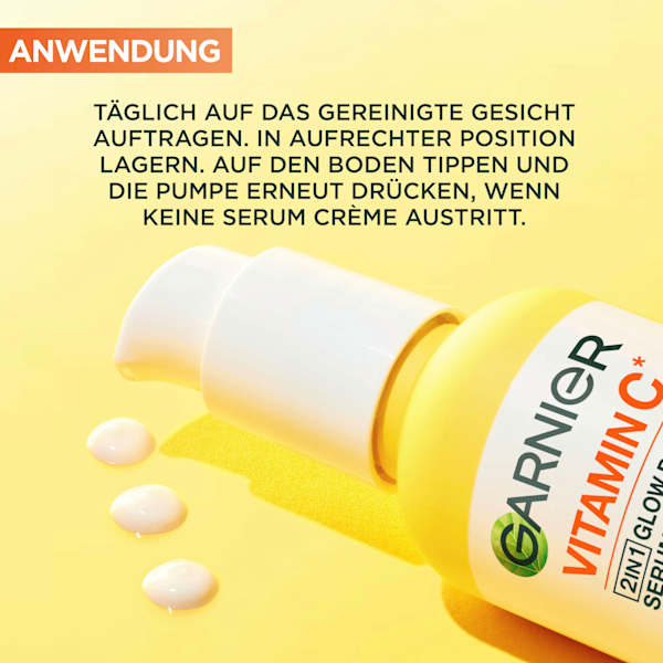 Serum-Creme 2in1 Vitamin C, LSF 25 Garnier Skin Active