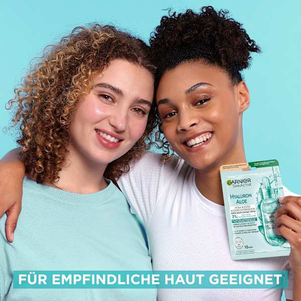 Tuchmaske Hydra Bomb Aloe Vera Garnier Skin Active