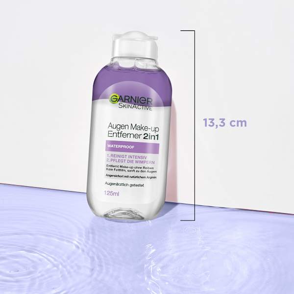 Augen Make-up Entferner 2in1, Waterproof GARNIER SKIN NATURALS
