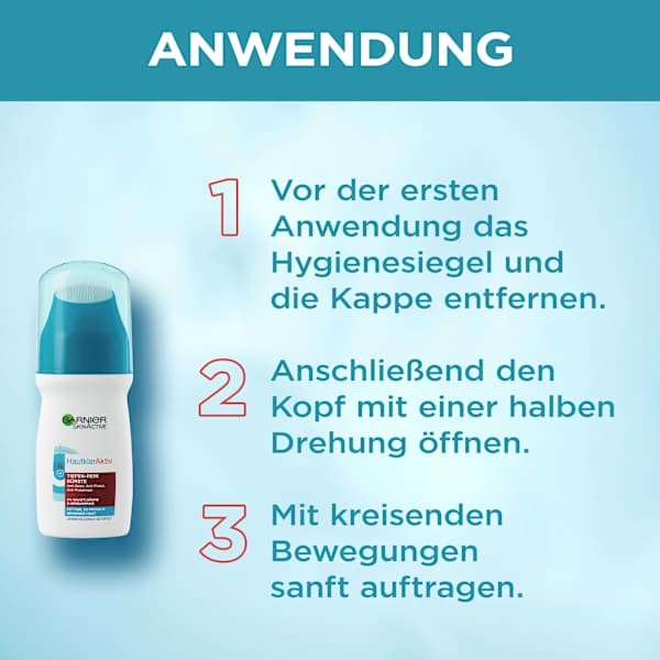 Gesichtsreinigungsbürste Hautklar GARNIER SKIN NATURALS