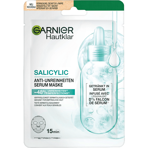 Tuchmaske Salicylic GARNIER