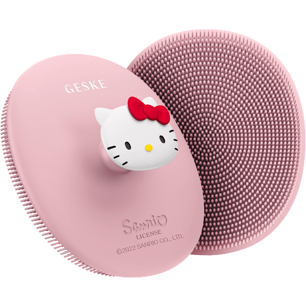 Facial Brush 3 in 1 Hello Kitty pink GESKE