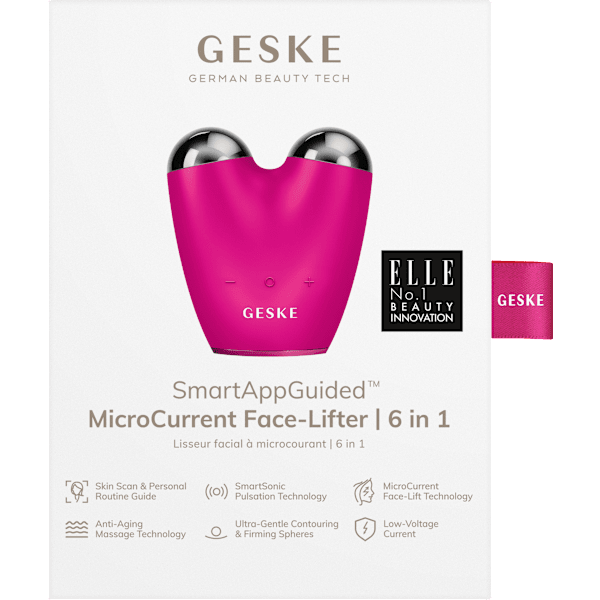 MicroCurrent Face-Lifter 6 in 1 Magenta GESKE