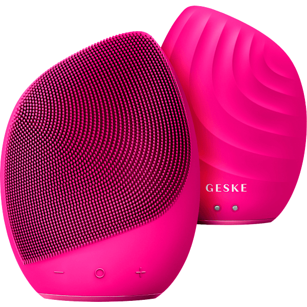 Sonic Facial Brush 5 in 1 Magenta GESKE