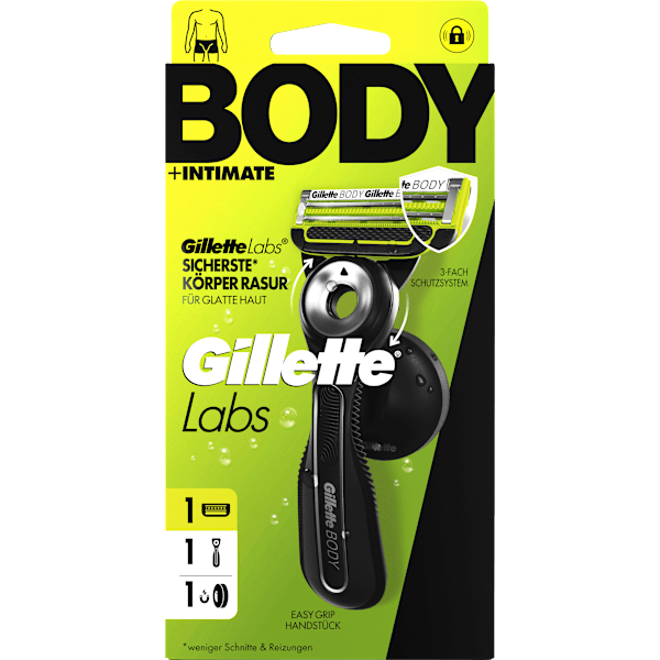 Rasierer, Labs Body & Intimate Gillette