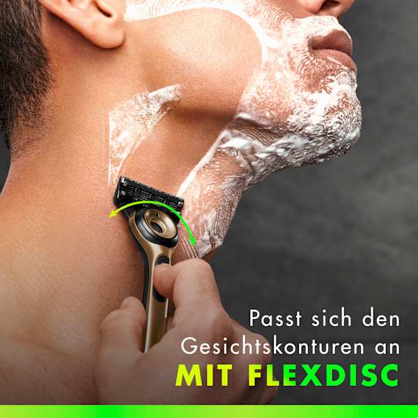 Rasierer, Labs Face mit 5 Klingen Gillette