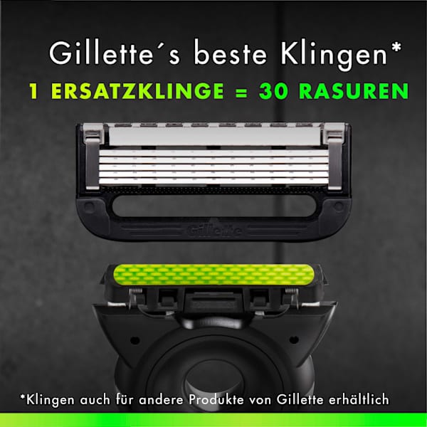 Rasierer, Labs Face mit 5 Klingen Gillette