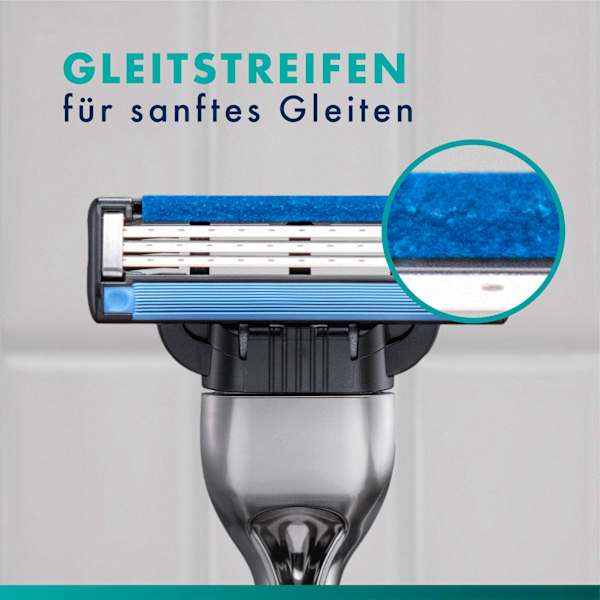 Rasierer, Mach3 mit 6 Rasierklingen Gillette
