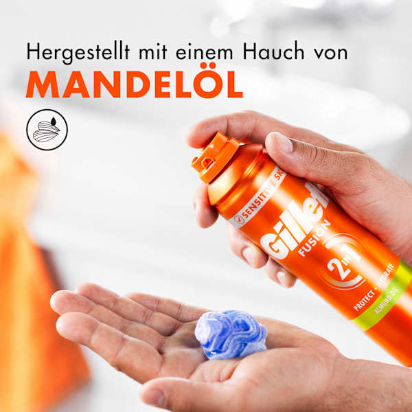 Rasiergel, Fusion5 Sensitive Gillette