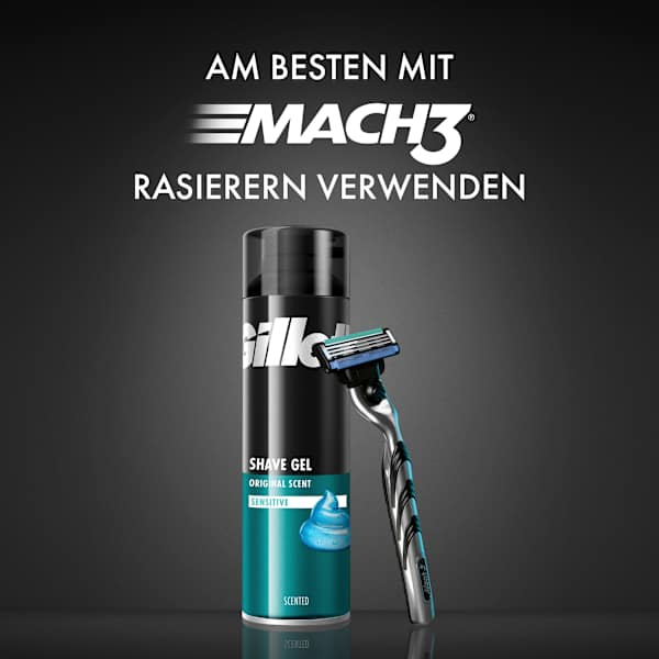 Rasiergel, Sensitive Basis Gillette