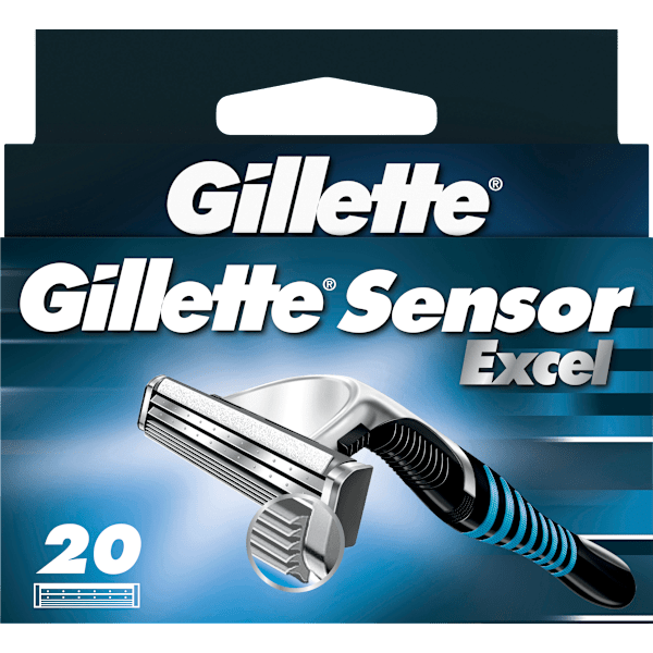Rasierklingen, Sensor Excel Gillette