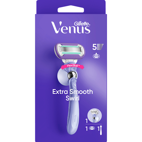 Rasierer, Extra Smooth Swirl Gillette Venus