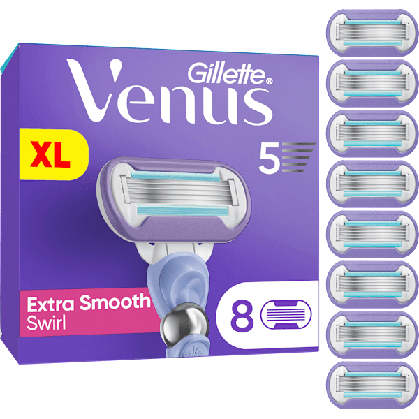Rasierklingen, Extra Smooth Swirl Gillette Venus