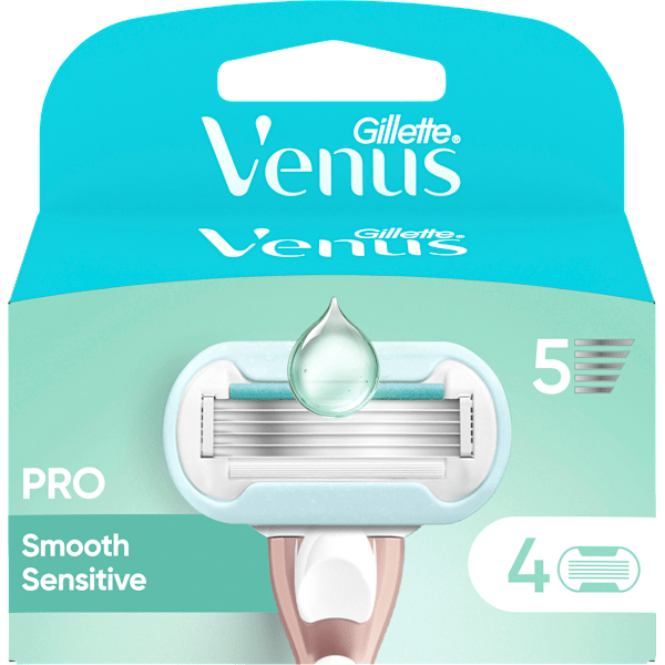 Rasierklingen, Pro Smooth Sensitive Gillette Venus