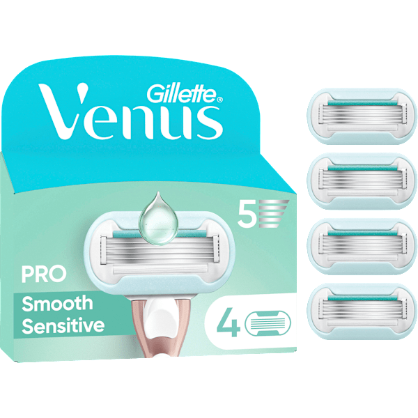 Rasierklingen, Pro Smooth Sensitive Gillette Venus
