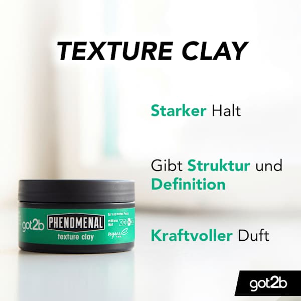 Haarwachs phenomenal Texture Clay got2b