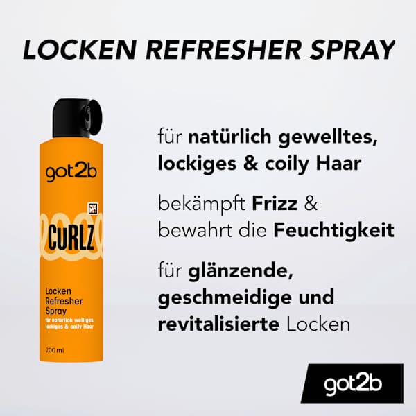 Lockenspray Refresher Curlz got2b