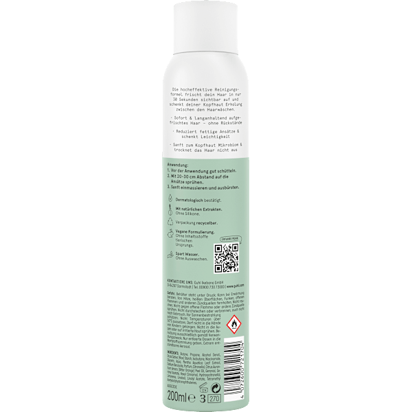 Trockenshampoo 30_sek Pure Frische GUHL