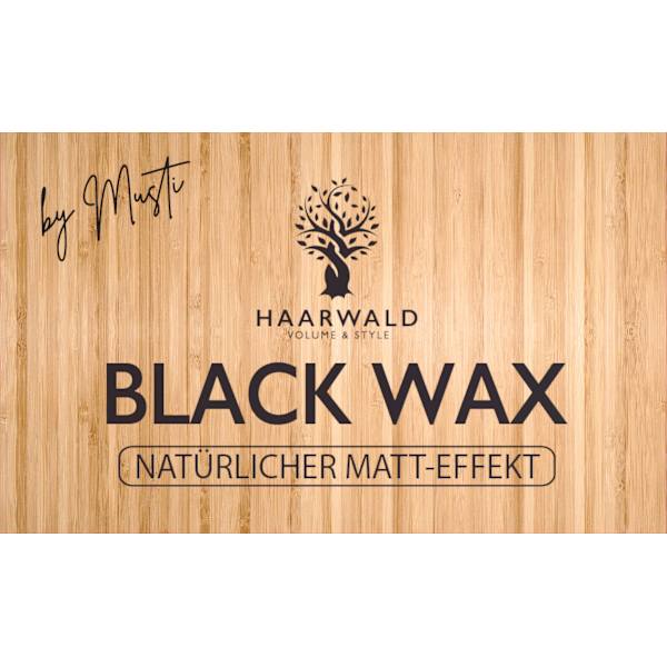 Haarwachs Black Wax Natürlicher Matt-Effekt HAARWALD