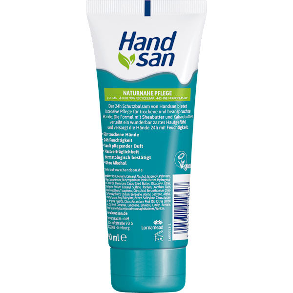 Handcreme Schutzbalsam mit Shea Butter Handsan