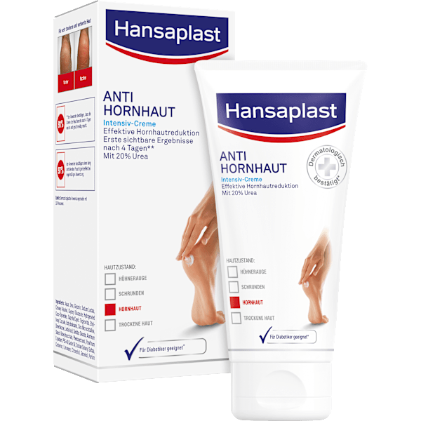 Fußcreme Anti Hornhaut Intensiv Urea Hansaplast