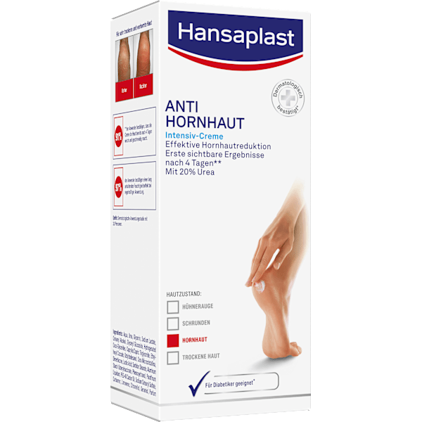 Fußcreme Anti Hornhaut Intensiv Urea Hansaplast