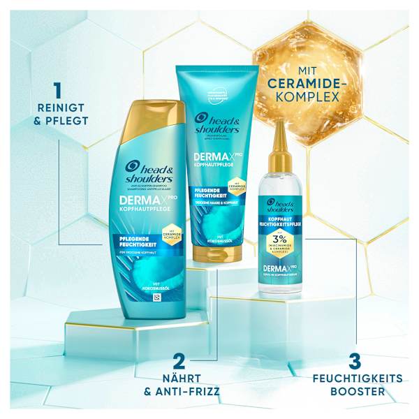 Leave-In Serum Derma x Pro Kopfhaut-Feuchtigkeitspflege head&shoulders