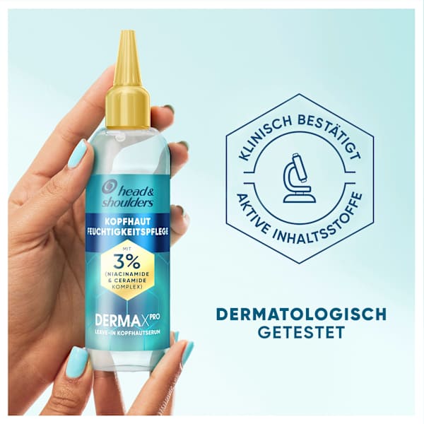 Leave-In Serum Derma x Pro Kopfhaut-Feuchtigkeitspflege head&shoulders