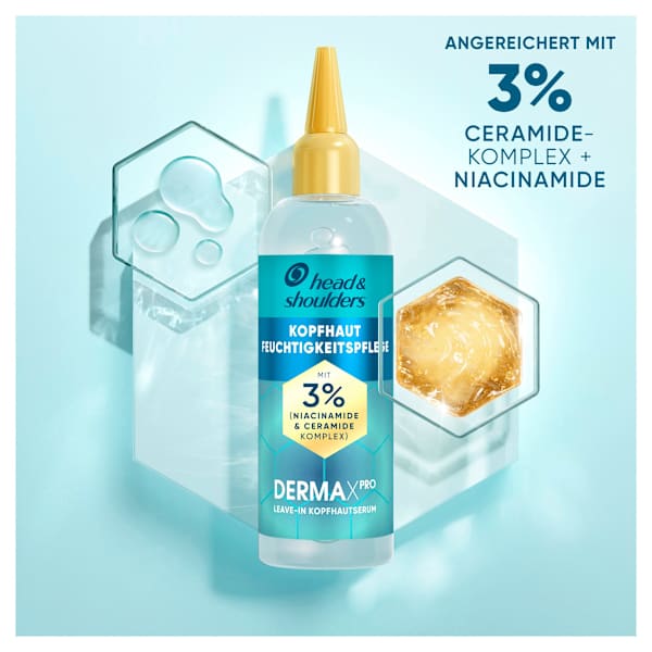 Leave-In Serum Derma x Pro Kopfhaut-Feuchtigkeitspflege head&shoulders