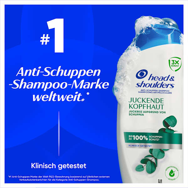 Shampoo Anti-Schuppen bei juckender Kopfhaut head&shoulders