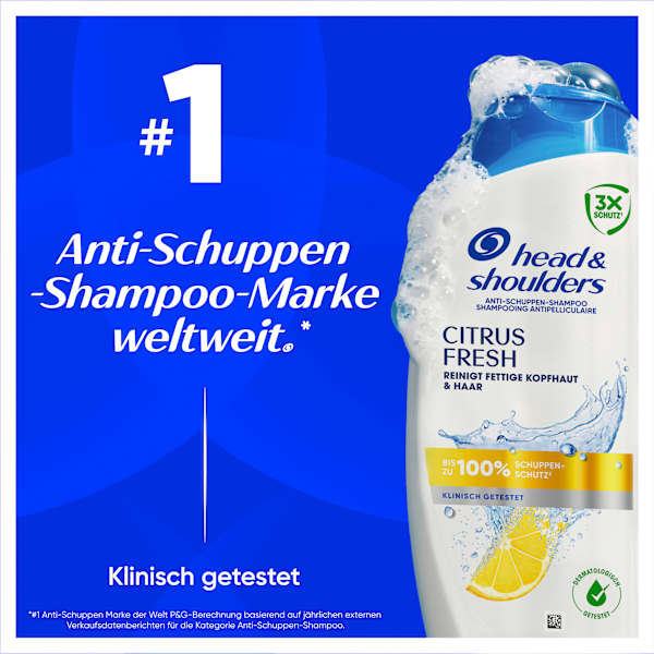Shampoo Anti-Schuppen Citrus Fresh head&shoulders