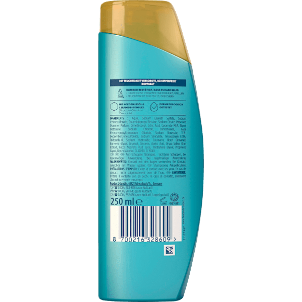 Shampoo Derma x Pro Hydra Pflege head&shoulders