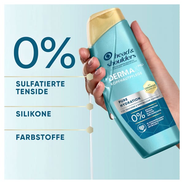 Shampoo DermaXPro Pure Hydration head&shoulders