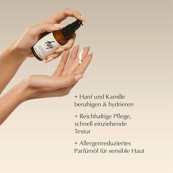 Gesichtscreme Sensitive 24H Face Cream hej ORGANIC