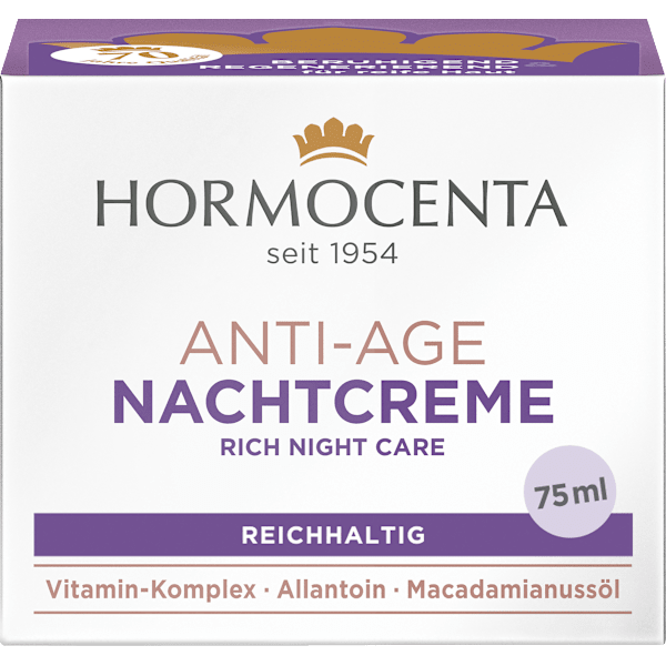 Nachtcreme Anti Age reichhaltig Hormocenta