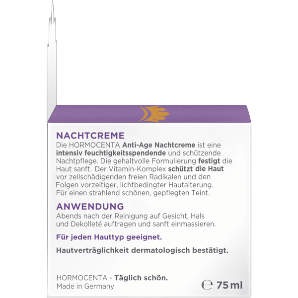 Nachtcreme Anti Age reichhaltig Hormocenta
