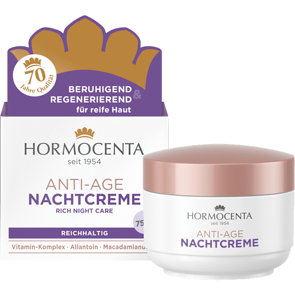 Nachtcreme Anti Age reichhaltig Hormocenta
