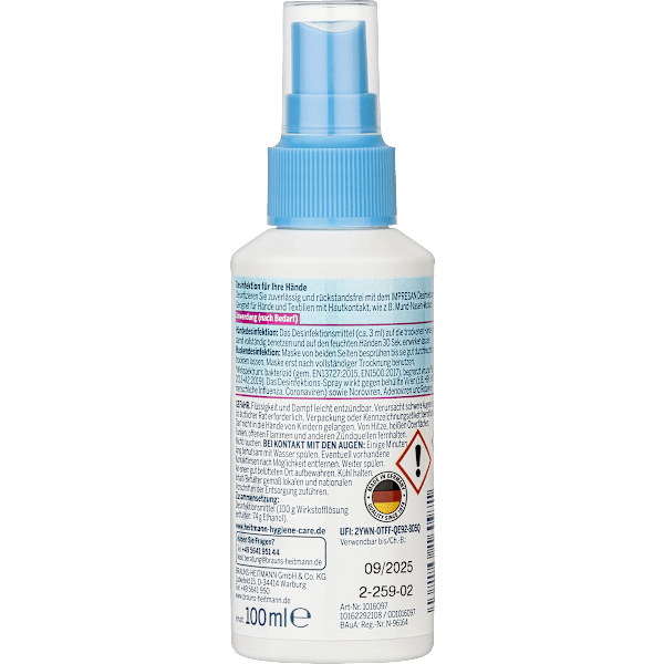 Handdesinfektionsspray Impresan