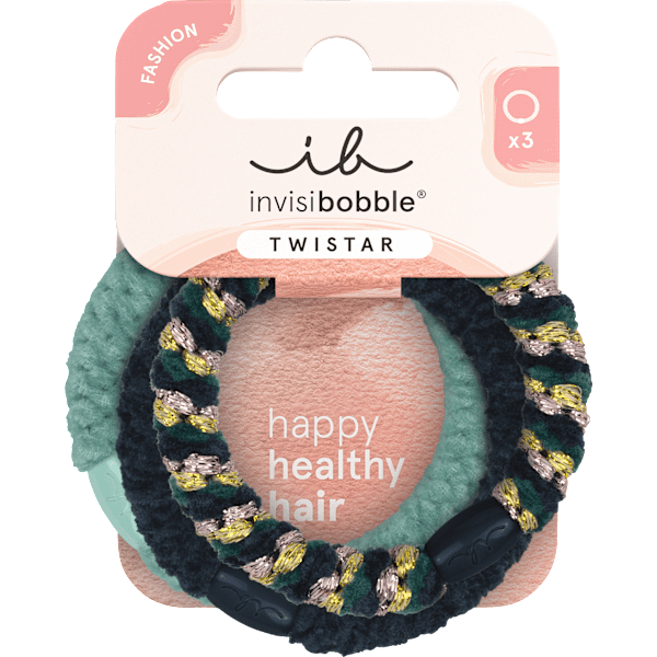 Haargummis TWISTAR Blue Balance invisibobble