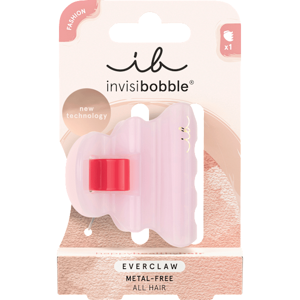 Haarklammer Everclaw Rosy Plateau invisibobble