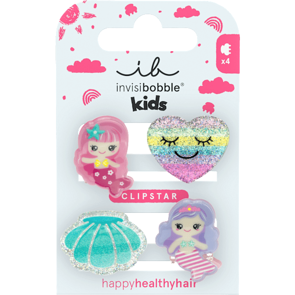 Haarklammern Clipstar Kinder Mermaid Dreams invisibobble